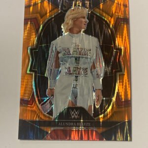 Alundra Blayze 2023 WWE Select ORANGE FLASH PRIZM Card
