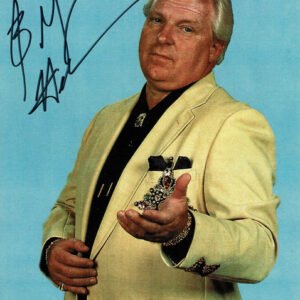 Bobby Heenan Pose 1 Signed Photo COA