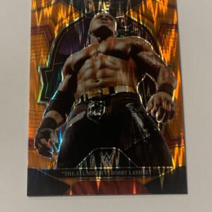 Bobby Lashley 2023 WWE Select ORANGE FLASH PRIZM Card