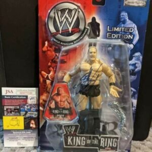 Brock Lesnar King of The Ring WWE Signed Figure JSA (RARE)