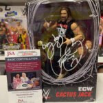 Cactus Jack SIGNED ECW Exclusive Elite Action Figure (JSA Authenticated)