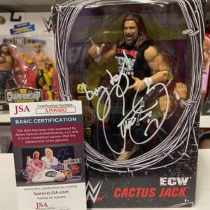 Cactus Jack SIGNED ECW Exclusive Elite Action Figure (JSA Authenticated)