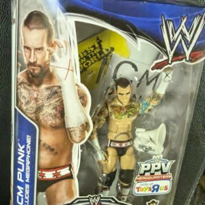 CM PUNK WWE Elite Collection Figure PPV Headquarters Jim Ross