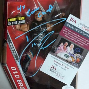 D'Lo Brown Elite Series 52 Figure Flashback Signed JSA COA