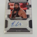 Elias Signed Auto 2022 WWE Panini Prizm Card!!!