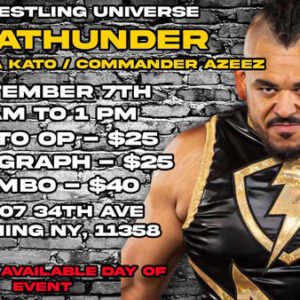In-Store Meet & Greet with Babathunder (FKA Dabba Kato/Commander Azeez) Sat Sept 7th 11AM-1PM