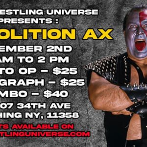 In-Store Meet & Greet with Demolition AX Sat Nov 2nd 11AM-2PM