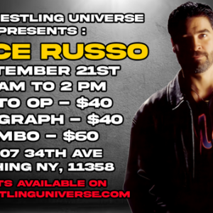 In-Store Meet & Greet with Vince Russo Sat Sept 21st 11AM-2PM