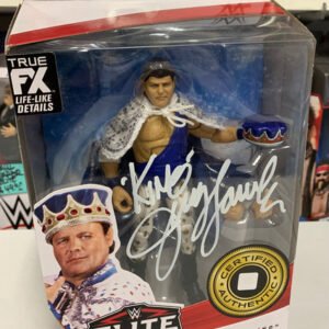 Jerry “The King” Lawler SIGNED WWE Elite Figure (Comes w/COA)