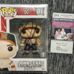 John Cena Signed WWE Funko Pop 01 JSA COA