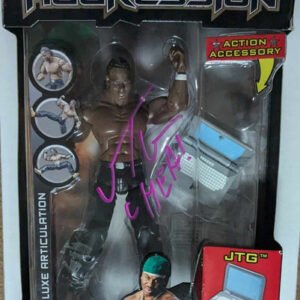 JTG Deluxe Aggression Series 19 Figure Signed COA