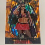 Kiana James WWE Select ROOKIE ORANGE FLASH PRIZM Card