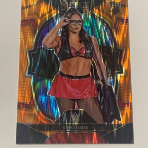 Kiana James WWE Select ROOKIE ORANGE FLASH PRIZM Card
