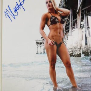 Mandy Rose Pose 3 Signed Photo COA