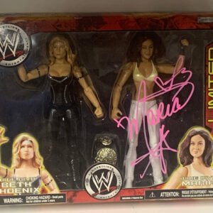 Maria SIGNED w/ Beth Phoenix WWE Jakks LIMITED Action Figure (Very Rare)