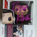 Razor Ramon WWE Funko POP 47 Signed with Case JSA COA