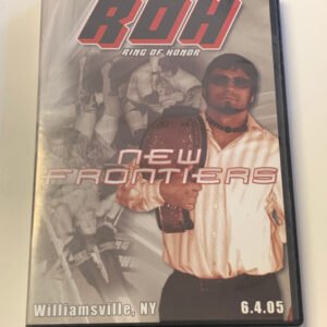 ROH Ring of Honor DVD “New Frontiers” 6/4/05 CM Punk Samoa Joe Steen Homicide