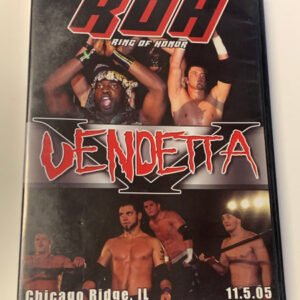 ROH Ring of Honor DVD “Vendetta” 11/5/05 Samoa Joe Danielson