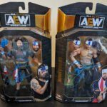 Santana & Ortiz AEW Unrivaled Series 4 Action Figures Signed COA