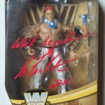 Tatanka WWE Elite Series 9 Legends Figure Signed COA