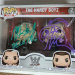 The Hardy Boyz Funko Pop 2 Pack Dual Signed (JSA Matt COA)