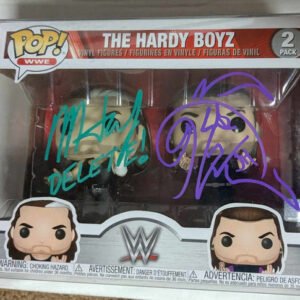 The Hardy Boyz Funko Pop 2 Pack Dual Signed (JSA Matt COA)
