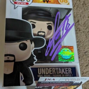 Undertaker Signed WWE Funko Pop 08 JSA COA