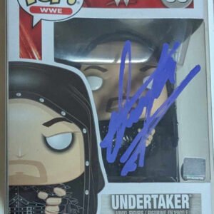 Undertaker Signed WWE Funko Pop 69 JSA COA