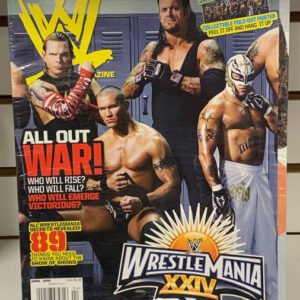 WWE Magazine (Sealed) April 2008 Jeff Hardy Undertaker Mysterio Batista