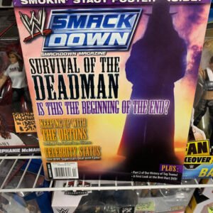 WWE Smackdown Magazine 12/2005 Stacy Keibler Poster Inside
